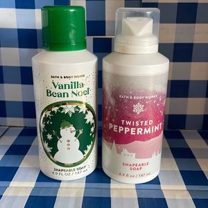 BATH AND BODY WORKS SHAPEABLE SOAP DUO!  NWT!